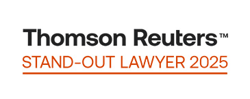 Thomson Reuters Stand-Out Lawyer 2025 badge